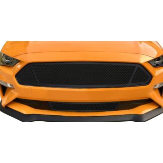 GR06GFD09H Black Powder Coated 1.8 mm Wire Mesh Grille | 2018-2021 Ford Mustang Only for V8 GT models (LOWER BUMPER)