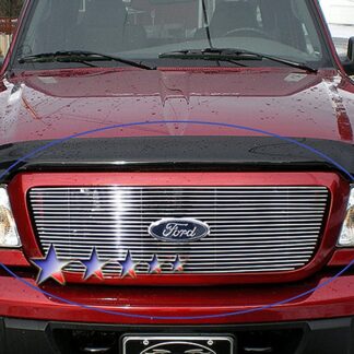 GR06HEC42A Polished Horizontal Billet Grille | 2006-2012 Ford Ranger (MAIN UPPER)