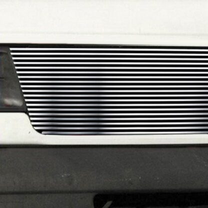 GR06HEJ20C Silver Hairline Finish Horizontal Billet Grille | 1992-2007 Ford Econoline Van (MAIN UPPER)