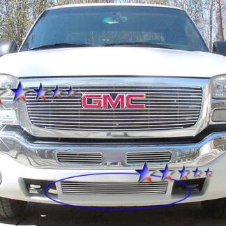 GR07HED73A Polished Horizontal Billet Grille | 2003-2006 GMC Sierra 1500 /2003-2006 GMC Sierra 1500 HD /2003-2004 GMC Sierra 2500 /2003-2006 GMC Sierra 2500 HD /2003-2006 GMC Sierra 3500 /2007 GMC Sierra 1500 Classic Style/2007 GMC Sierra 2500 HD Classic Style/2007 GMC Sierra 3500 Classic Style/2007 GMC Sierra 1500 HD Classic Style (LOWER BUMPER)