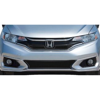 GR08GFD29H Black Powder Coated 1.8 mm Wire Mesh Grille | 2018-2019 Honda Fit (LOWER BUMPER)