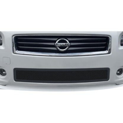 GR14GEB25H Black Powder Coated 1.8 mm Wire Mesh Grille | 2009-2014 Nissan Maxima (LOWER BUMPER)