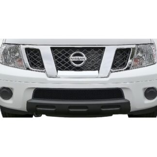 GR14GFD13H Black Powder Coated 1.8 mm Wire Mesh Grille | 2009-2021 Nissan Frontier Only With Painted/Plastic Bumper (LOWER BUMPER)