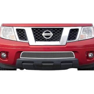 Chrome Polished Wire Mesh Grille 2009-2021 Nissan Frontier  Lower Bumper