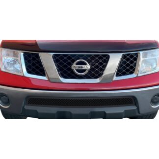 GR14GFD33H Black Powder Coated 1.8 mm Wire Mesh Grille | 2005-2008 Nissan Frontier All Model/2009-2021 Nissan Frontier (Only Fit Model With Chrome Bumper Not Fit Pro-4X Model)/2005-2007 Nissan Pathfinder (LOWER BUMPER)