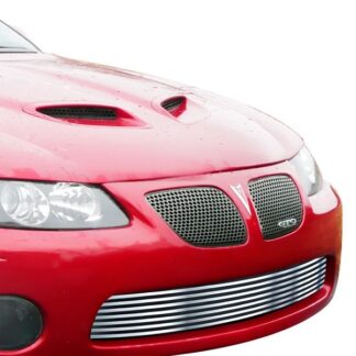 GR16FEH07S Chrome Polished 8X6 Horizontal Billet Grille | 2004-2006 Pontiac GTO (Not For RA6 Model) (LOWER BUMPER)