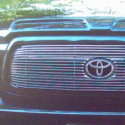 GR20FED28A Polished Horizontal Billet Grille | 2001-2004 Toyota Sequoia (MAIN UPPER)