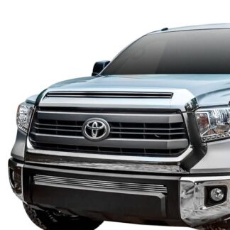 GR20FEI87S Chrome Polished 8X6 Horizontal Billet Grille | 2014-2021 Toyota Tundra (HOOD SCOOP)