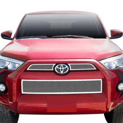 Chrome Polished Wire Mesh Grille 2014-2022 Toyota 4Runner  Lower Bumper Not For Limited Edition