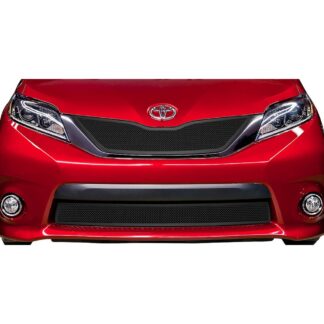 GR20GFD99H Black Powder Coated 1.8 mm Wire Mesh Grille | 2011-2017 Toyota Sienna SE only for honeycomb style (MAIN UPPER)
