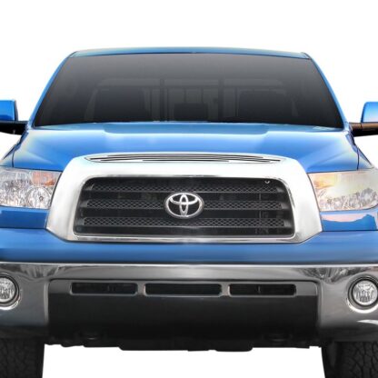 Chrome Polished Wire Mesh Grille 2007-2009 Toyota Tundra  Hood Scoop