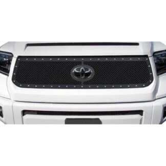 Black Powder Coated 1.8 mm Wire Mesh Rivet Style Grille | Toyota Tundra  (MAIN UPPER)