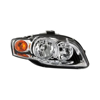 ( OE ) Audi A4 06-08 (Halogen Only Does not fit HID models ) Passenger Side HeadLights - Low Beam-H7(Included) ; High Beam-H7(Incluede) ; Signal-PY21W(Included) -OEM Right