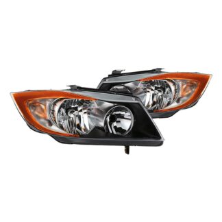 ( Akkon ) BMW E90 06-08 Sedan Halogen Model only ( Do not Fit Coupe and HID Model ) OEM Style Headlights – Low Beam-H7(Not Included) ; high Beam-H7(Not Included) ; Signal-1156A(Included) – Left + Right