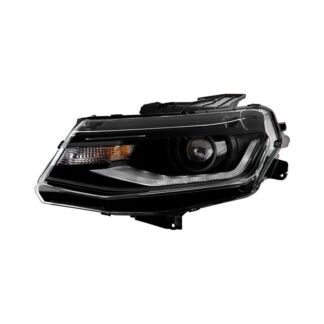 ( POE ) Chevy Camaro 16-18 HID non-AFS w/LED DRL / Ballast Headlight - Low Beam-D3S(Not Inclided) ; High Beam-D3S(Not Included) ; Signal-7440NA(Included) - OE Left