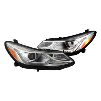 Chevy Cruze 16-18 Sedan (LT / Premier / Desel only)   Hatchback 5Dr Halogen w/LED DRL Headlight - Low Beam-HB3(Not Included) ; High Beam-GB3(Not Included) ; Signal-7440A(Not Included) - Chrome