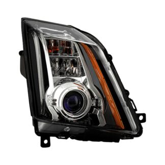 ( POE ) Cadillac CTS 08-14 Xenon HID w/AFS Projector Headlight - Low Beam-D3S(Not Included) ; High Beam-D1S(Not Included) ; Signal-PH24WY(Included) - OE Black Right