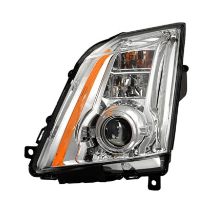 ( POE ) Cadillac CTS 08-14 Xenon HID w/AFS Projector Headlight - Low Beam-D1S(Not Included) ; High Beam-D1S(Not Included) ; Signal-PH24WY(Included) - OE Left