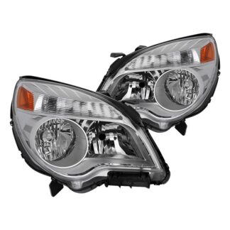 ( OE ) 2010-2017 Chevy Equinox LS and LT models only ( do not fit LTZ Models ) OEM Style Headlights - Chrome -Low Beam-H11(Included) ; High Beam-9005(Included) ; Signal-7444NA(Included)