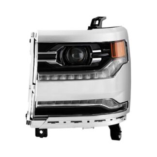 ( POE ) Chevy Silverado 1500 16-18 Full LED Models Only Driver Side Headlight - OE Left