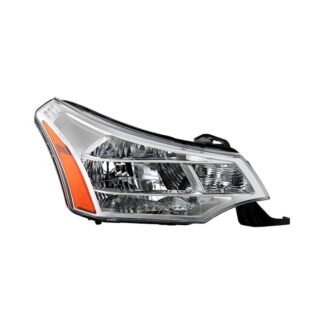 ( POE ) Ford Focus 08-11 2/4Dr OE Headlights – Low Beam-H13(Not Included) ; High Beam-H13(Not Included) ; Signal-3757A(Included) – Right