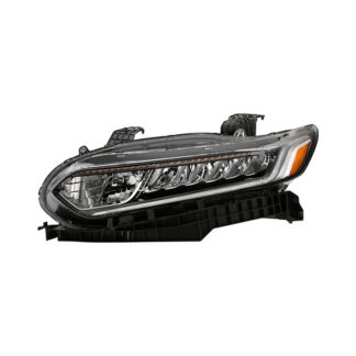 ( OE ) Honda Accord 18-20 4D Full LED Headlights - Low Beam-LED ; High Beam-HB3(Included) ; Signal-LED - OE Left