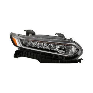 ( OE ) Honda Accord 18-20 4D Full LED Headlights - Low Beam-LED ; High Beam-HB3(Included) ; Signal-LED - OE Right