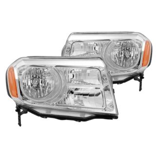 Honda Pilot 2012-2015 OEM Style Headlights - Chrome