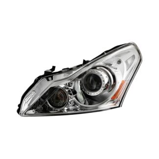 ( OE ) Infiniti G25/G37 10-15 4Dr Sedan (Fit HID Model) Headlight - Low Beam-D2S(Included) ; High Beam-D2S(Included) ; Signal-7444NA(Included) - OE Left