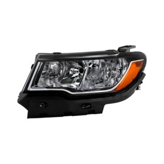( POE) Jeep Compass 17-21 Halogen Headlight – Low Beam-H11(Included) ; High Beam-9005(Included) – OE Left
