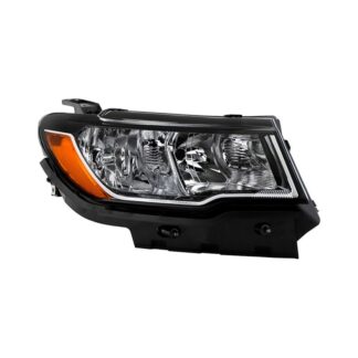 ( POE) Jeep Compass 17-21 Halogen Headlight – Low Beam-H11(Included) ; High Beam-9005(Included) – OE Right