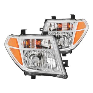 ( OE ) Nissan Frontier 05-08 / Pathfinder 05-07 OEM Style Headlights - Low Beam-9007(Not Included) ; High Beam-9007(Not Included) ; Signal-3457(Not Included) - OEM Color