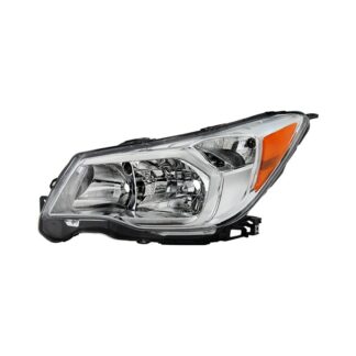 ( OE ) Subaru Forester 2014-2016 Halogen Models Only OEM Style Driver Side Headlight - Low Beam-H11(Not Included) ; High Beam-9005(Not Included) ; Signal-7440A(Not Included) - Left ( Interchange # 84001SG091 # SU2502145 )