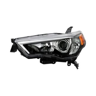 ( OE ) Toyota 4Runner 2014-2020 OEM Style Driver Side Headlight – Low Beam-H11(Not Included) ; High Beam-9005(Not Included) ; Signal-7444NA(Not Included) – Left ( Interchange # 8117035571 # TO2518150 )