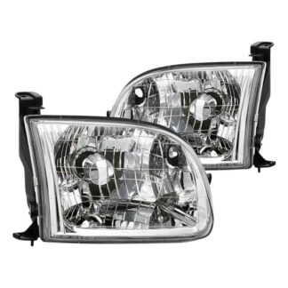 ( OE ) Toyota Tundra Regular/Access Cab 00-04 ( Don‘t fit Double Cab Model ) OEM Style Headlights - Low Beam-HB2(Not Included) ; High Beam-HB2(Not Included) - Chrome