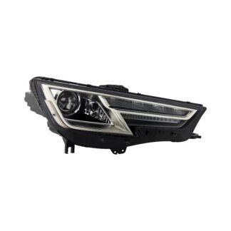 ( POE ) Audi A4 S4 17-19 Xenon HID LED DRL OE Headlights - Low Beam-D5S-(Not Included) ; High Beam-D5S(Not Included) ; Signal-PSY21W(Included) - Right