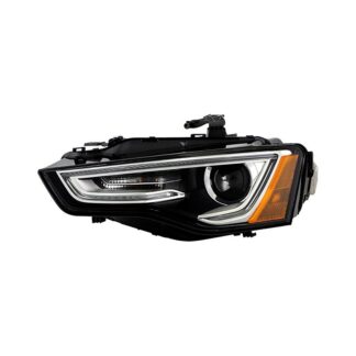 ( POE ) Audi A5 13-17 HID non/AFS Model Projector Headlight - Low Beam-D3S(Not Included) ; High Beam-DS3(Not Included) ; Signal-64132(Included) - OE Left