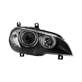 ( OE ) BMW X5 07-10 Passenger Side HID AFS Projector Headlights – Low Beam-D1S(Not Included) ; High Beam-D1S(Not Included) ; Signal-PY24W(Included) – OE Right