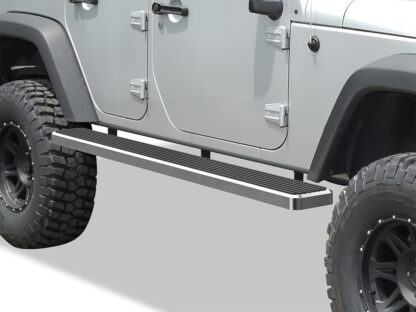 iStep 6 Inch Hairline | 2007-2018 Jeep Wrangler JK 4 Door (Factory sidesteps or rock rails have to be removed) (Pair)