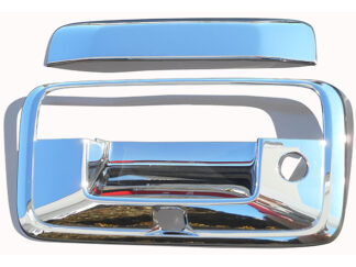 Chrome Tailgate Handle Cover 3Pc Fits Chevy Silverado GMC Sierra DH54184 QAA