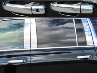 Chrome ABS Door Handle Cover 8Pc Fits Cadillac Chevrolet GMC DH54195 QAA