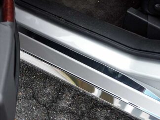 Stainless Steel Door Sill Trim 4Pc Fits 2004-2009 Cadillac SRX DS44260 QAA
