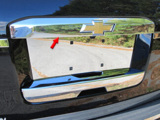 Chrome ABS plastic Upper Hatch Trim 1Pc Fits Chevy Suburban Tahoe LBP55195 QAA