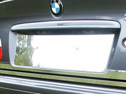 Stainless License Plate Bezel 1Pc Fits 2001-2005 BMW 3 Series LP25900 QAA