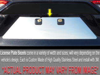 Stainless License Plate Bezel 1Pc Fits 2011-2014 Chrysler 300 LP51760 QAA