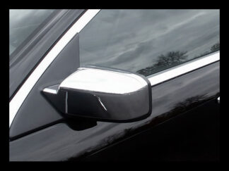 Chrome ABS Mirror Cover 2Pc Fits Ford Lincoln Mercury MC46630 QAA