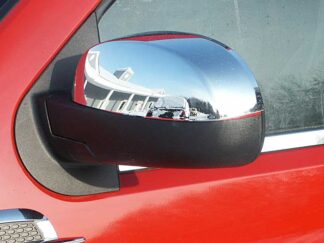 Chrome ABS plastic Mirror Cover 2Pc Fits Cadillac Chevrolet GMC MC47195 QAA