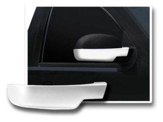 Chrome ABS plastic Mirror Cover 2Pc Fits Cadillac Chevrolet GMC MC47197 QAA