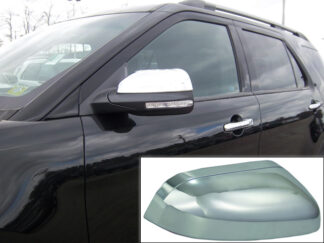 Chrome ABS plastic Mirror Cover 2Pc Fits 2011-2015 Ford Explorer MC51330 QAA