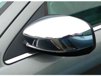 Chrome ABS Mirror Cover 2Pc Fits Chrysler 200 300 Dodge Charger MC51760 QAA
